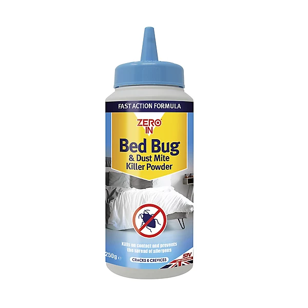 Zero In Killer Bed Bug & Dust Mite Pest Powder
