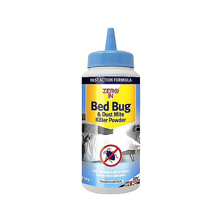 Zero In Killer Bed Bug & Dust Mite Pest Powder