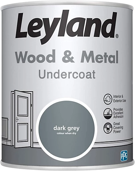 Leyland Dark Grey Undercoat 750ml