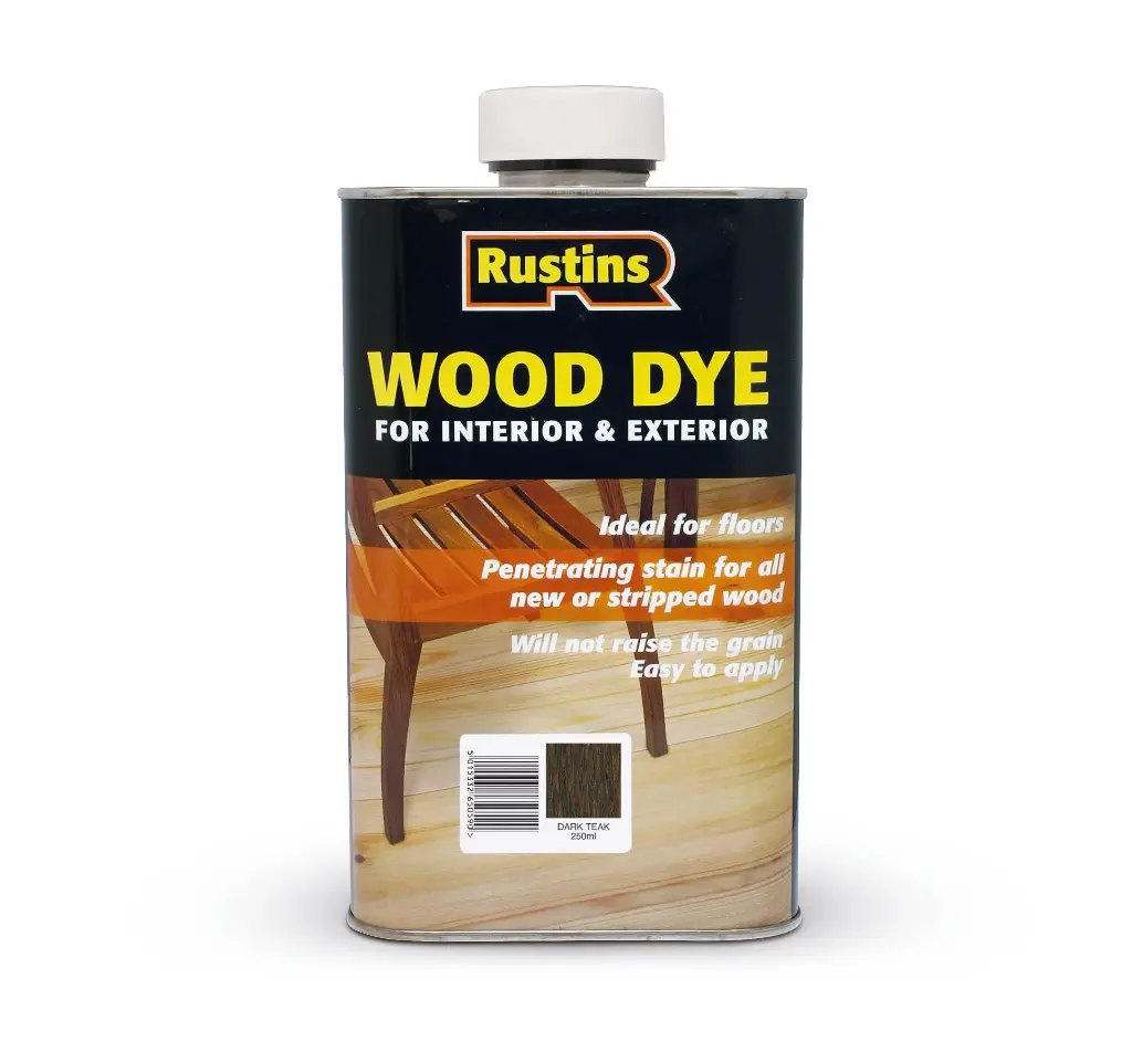 Rustins Dark Teak Wood Dye 250ml