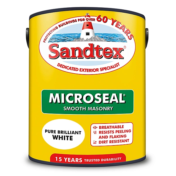 Sandtex Masonry Pure Brilliant White 5L