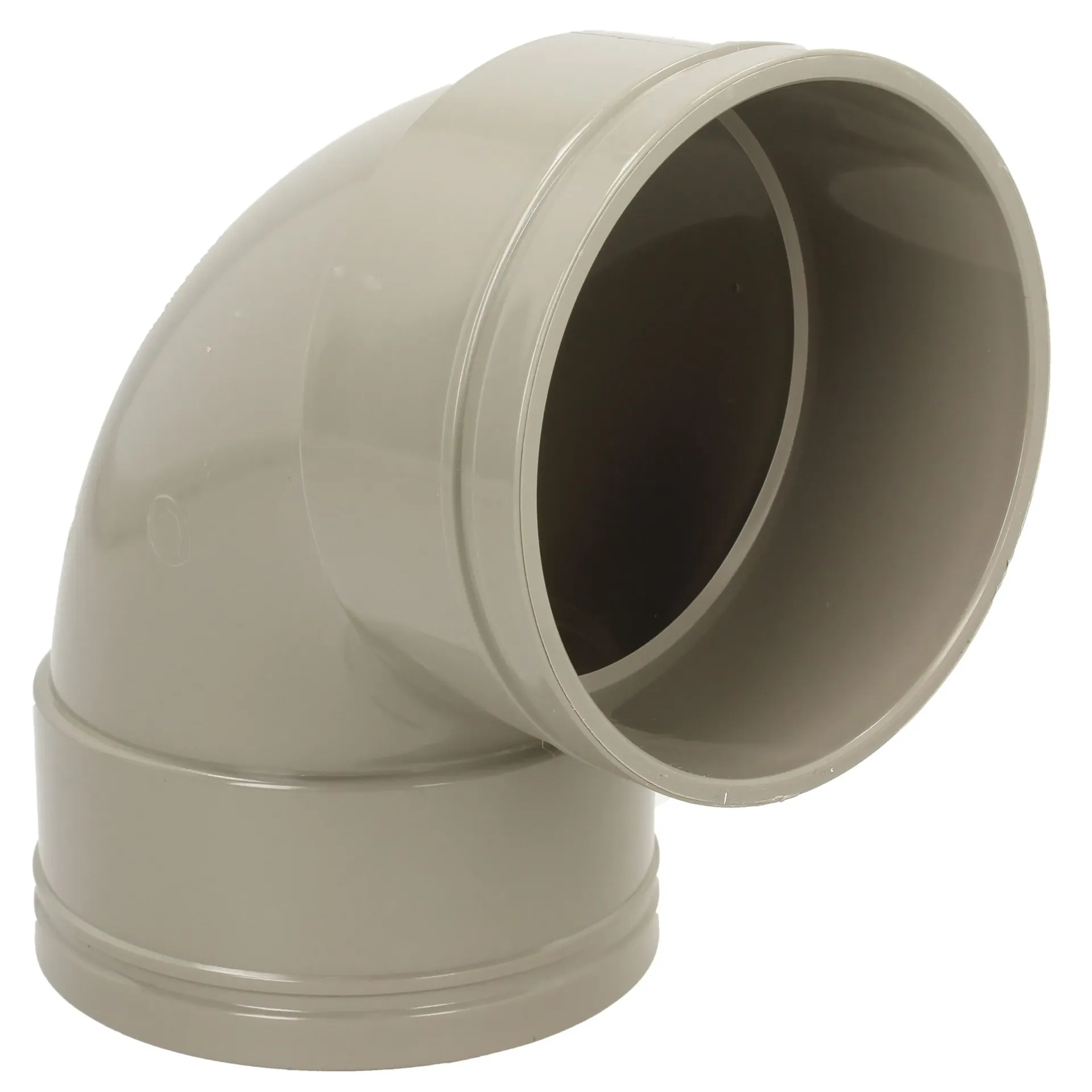 110mm Solvent Double Socket Bend Elbow Grey