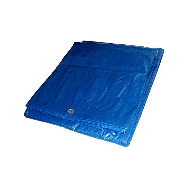 Blue Tarpaulin Small 3.5 x 5.4m (12ft x 18ft)