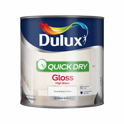 Dulux Quick Dry Gloss Pure Brilliant White 2.5L