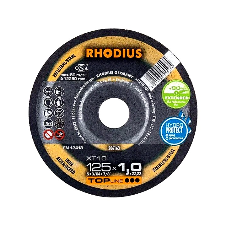 Rhodius 230 x 1.9 x 22.23mm Thin Stainless Steel Cutting Disc 