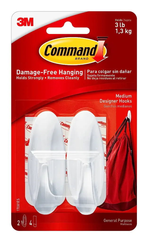 3M Command Medium Designer Hooks