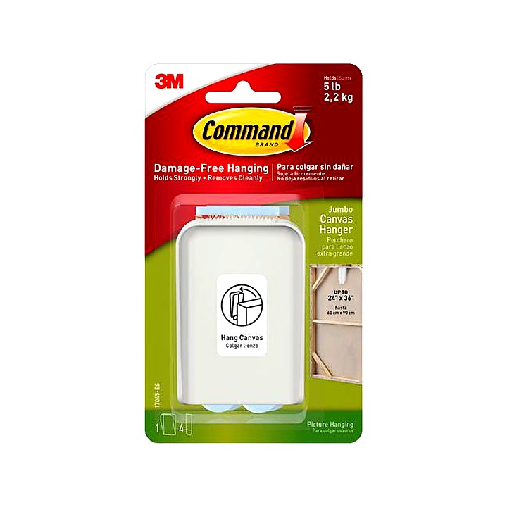 3M Command Canvas Hanger Pack 2.2kg