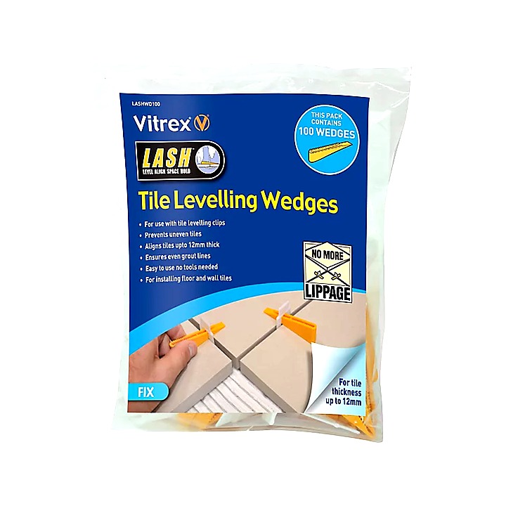 Vitrex Plastic 155mm Tile Levelling Spacer Qty 100 