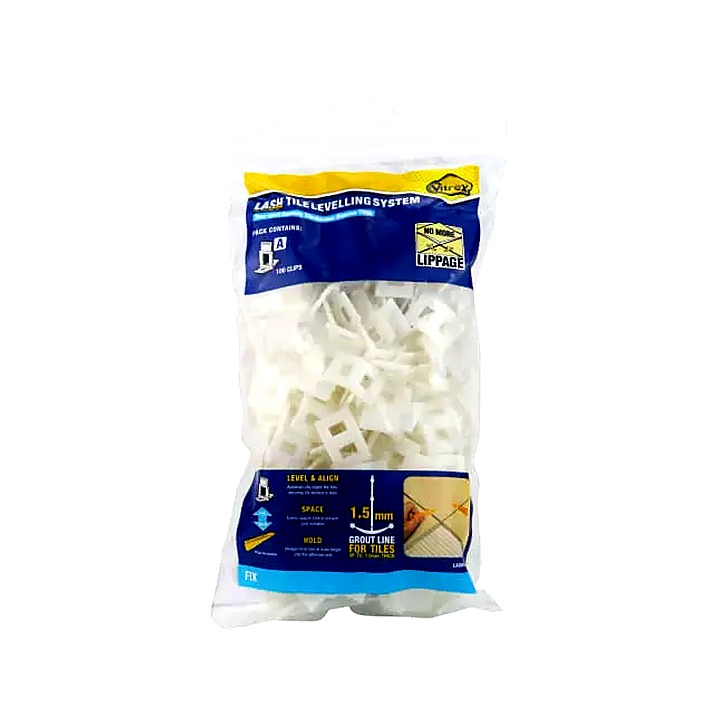 Vitrex Tile Levelling Clips 100pcs