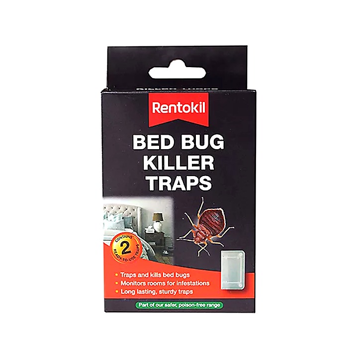 Rentokil Bed Bug Killer Traps Poison Free 