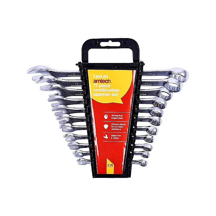AmTech 11pc Combo Spanner Set