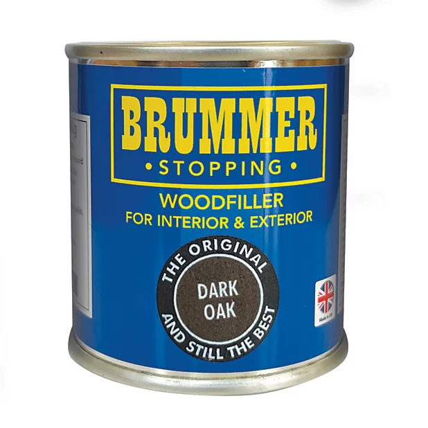 Brummer Wood Filler Dark Oak 250g