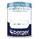 Berger Matt Emulsion Pure Brilliant White Interior Walls & Ceilings 3L
