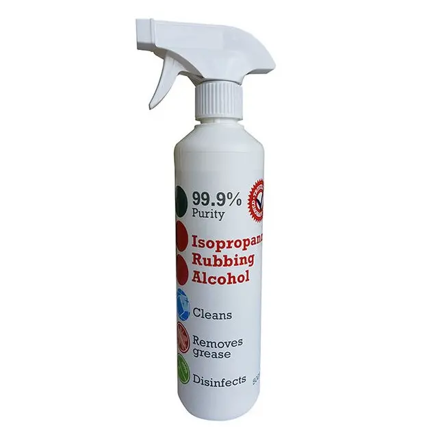 Isopropanol Rubbing Alcohol 99.9% Spray 500ml