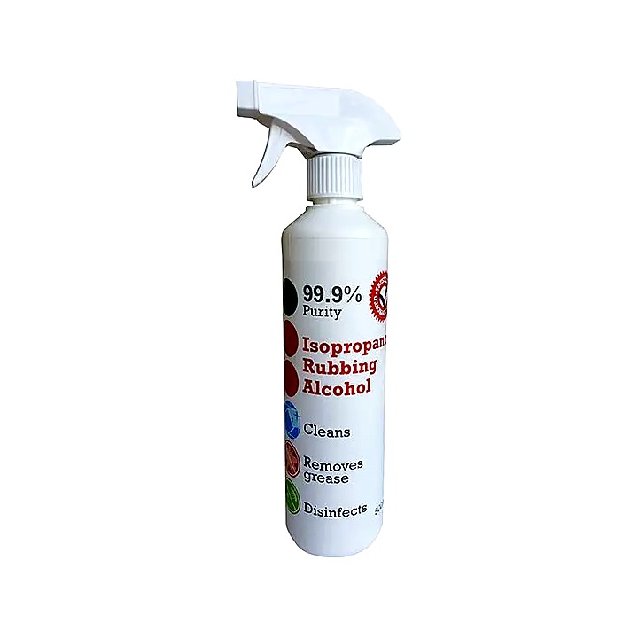 Isopropanol Rubbing Alcohol 99.9% Spray 500ml
