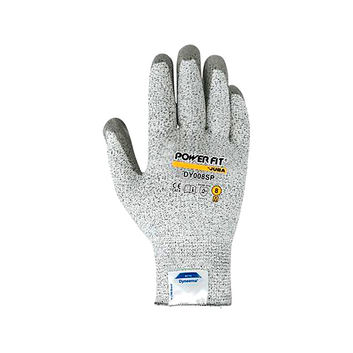 Power Fit Grey Gloves