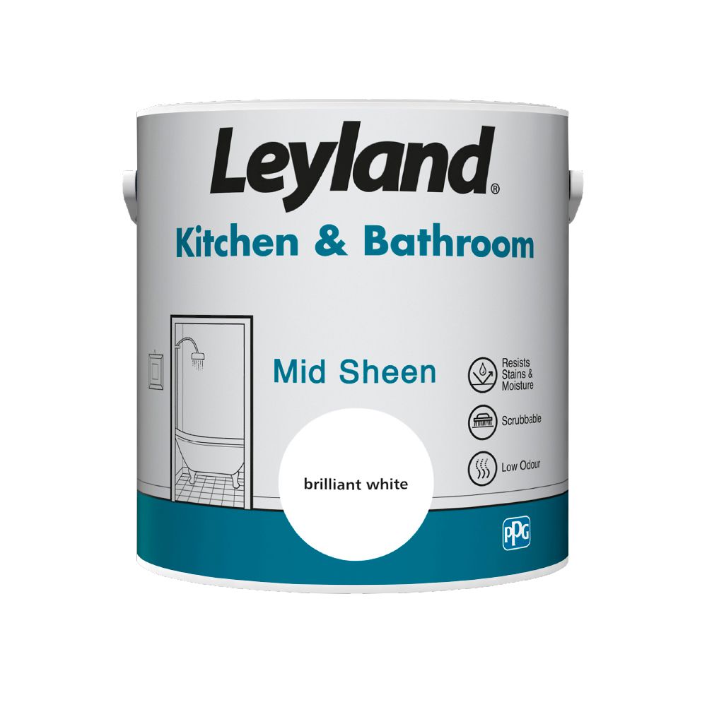 Leyland Kitchen & Bathroom Brilliant White 2.5L 