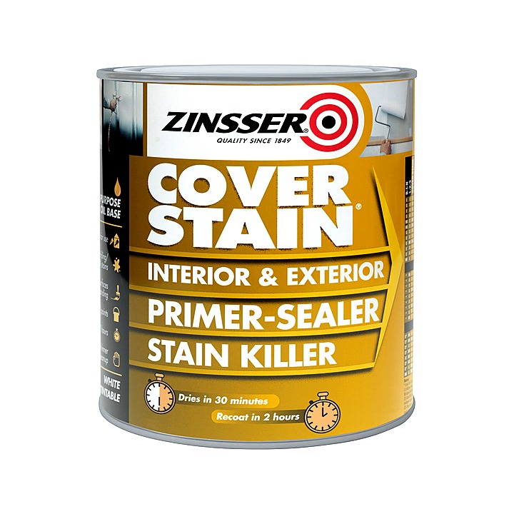 Zinsser White Cover Stain Primer Sealer 500ml
