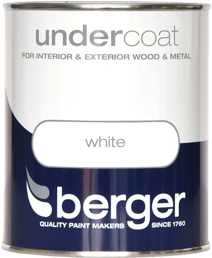 Berger White Undercoat Wood 750ml