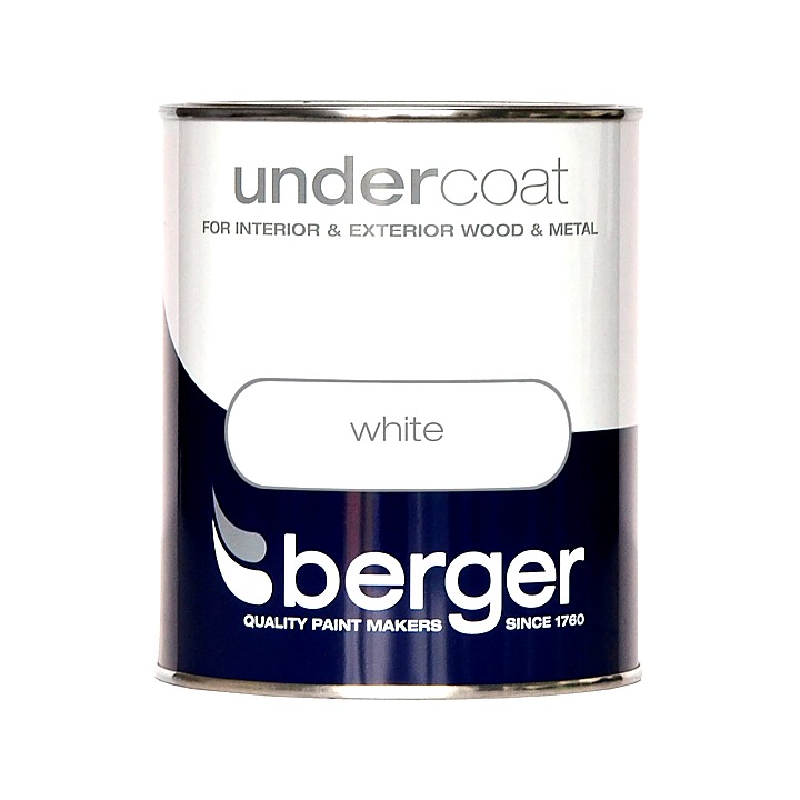 Berger White Undercoat Wood 750ml