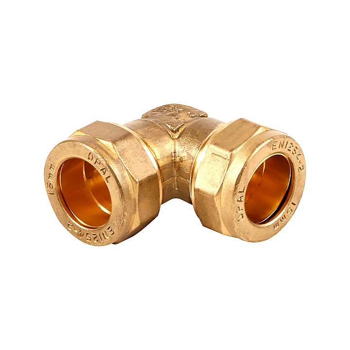 15mm Elbow Compression Brass