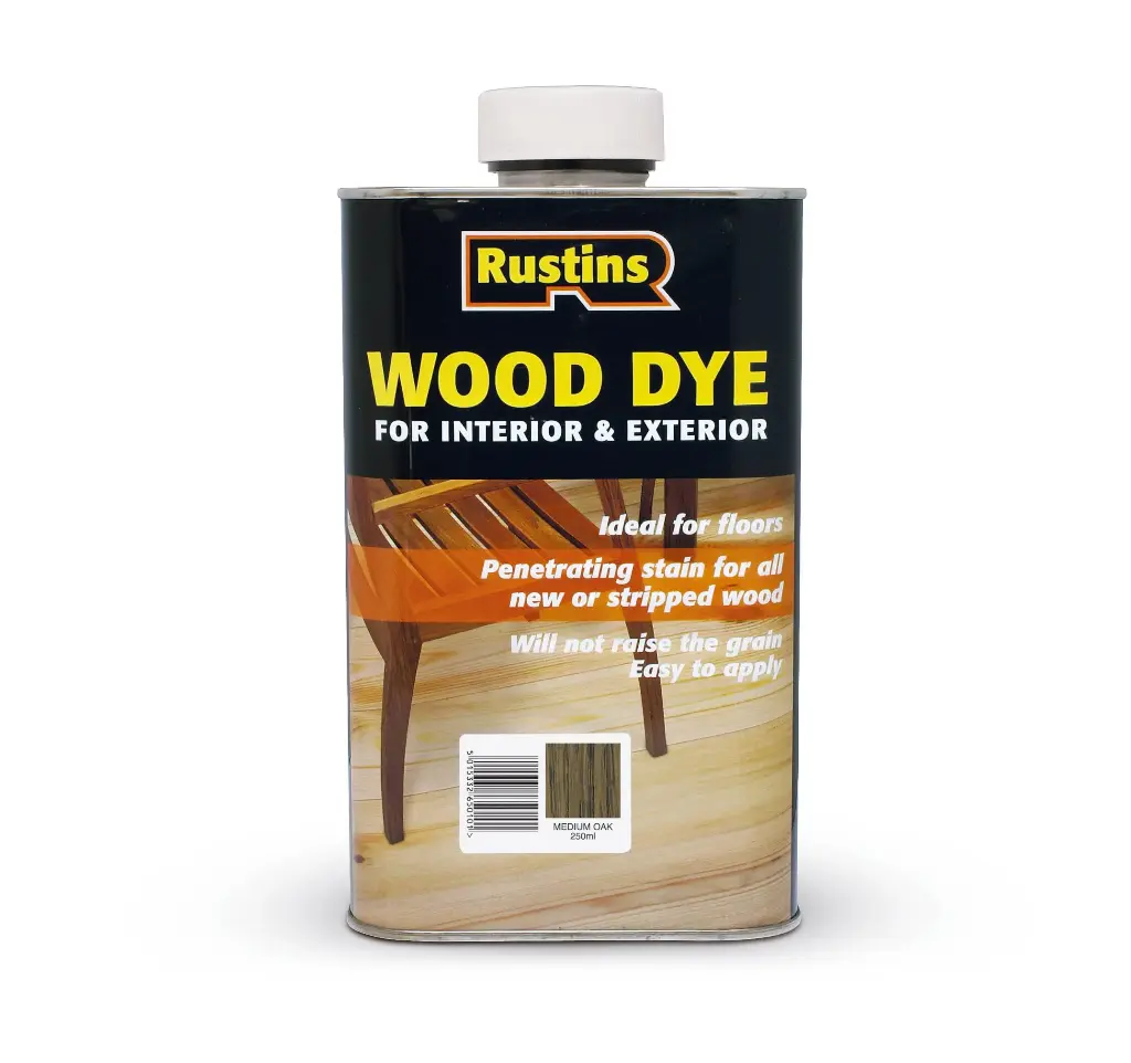 Rustins Wood Dye Meduim Oak 250ml