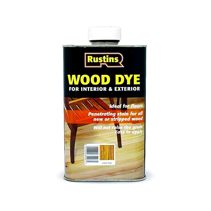 Rustins Wood Dye Light Teak 250ml