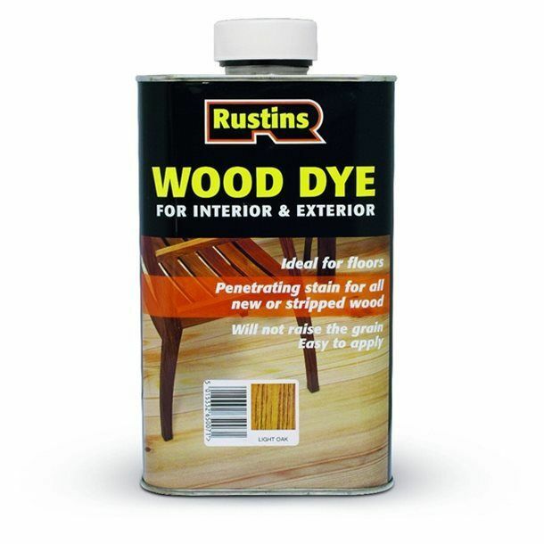 Rustins Wood Dye Light Teak 250ml