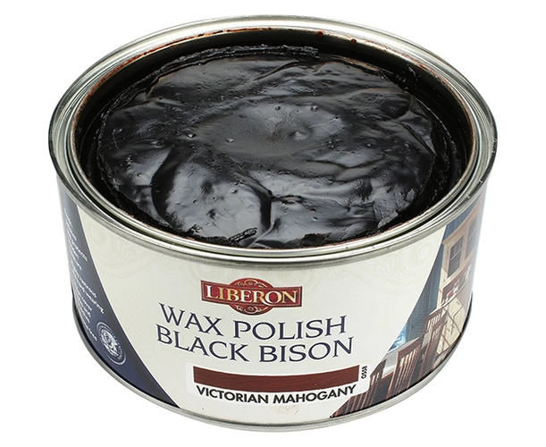 Liberon Wax Polish Black Bison Victorian Mahogany 500ml 