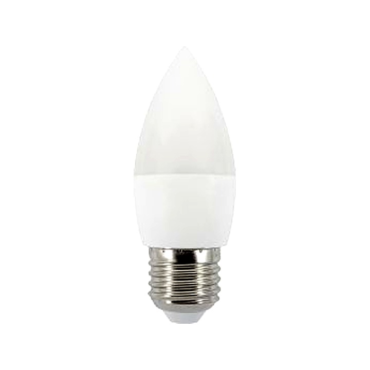 LED 4.5W E27 Screw-in Cool White 6000k Candle Bulb