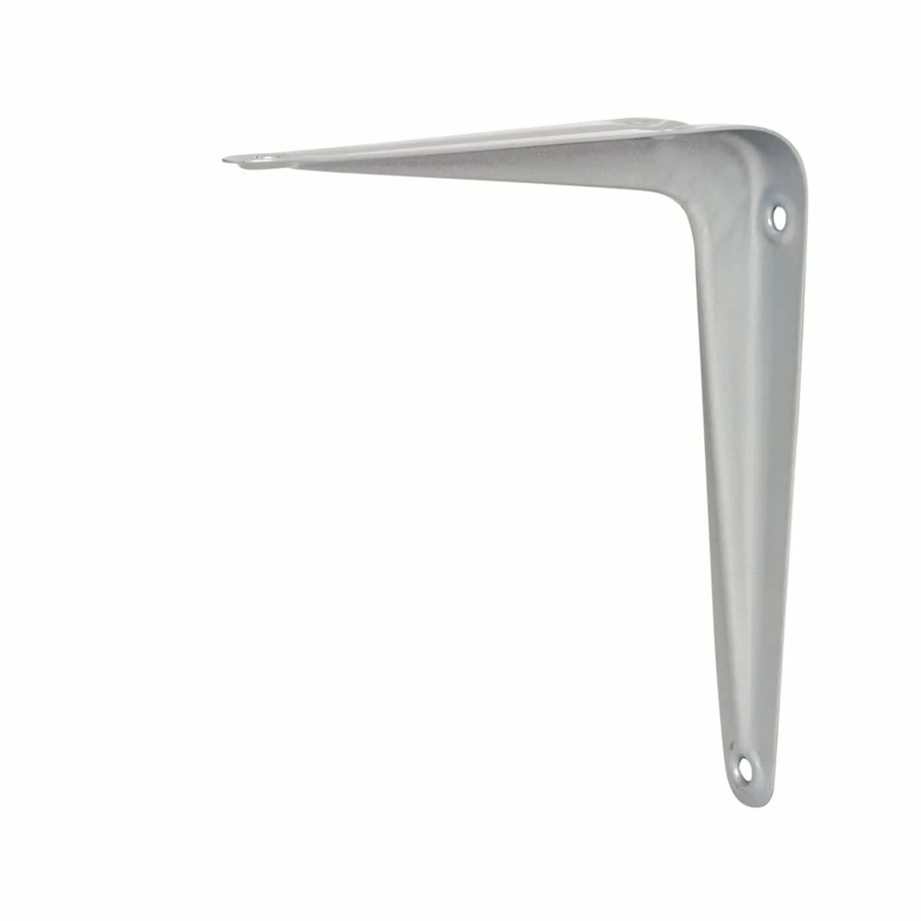 L Shelf Bracket 10x8" (250 x 200mm) White