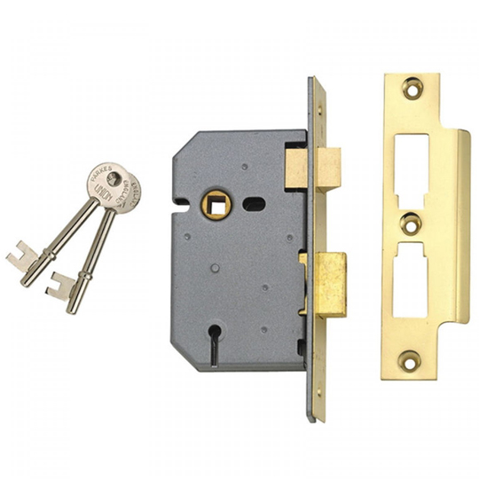 Union 3 Lever Sashlock 63mm