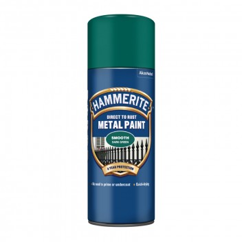 Hammerite Smooth Dark Green Spray