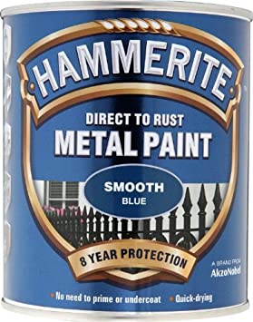 Hammerite Metal Paint Smooth Blue 750ml