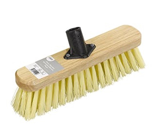  White Soft Broom With Stick