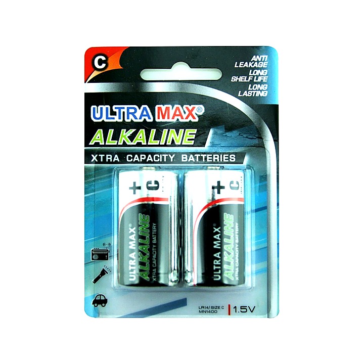 Ultra Max C Battries Pack Of 2