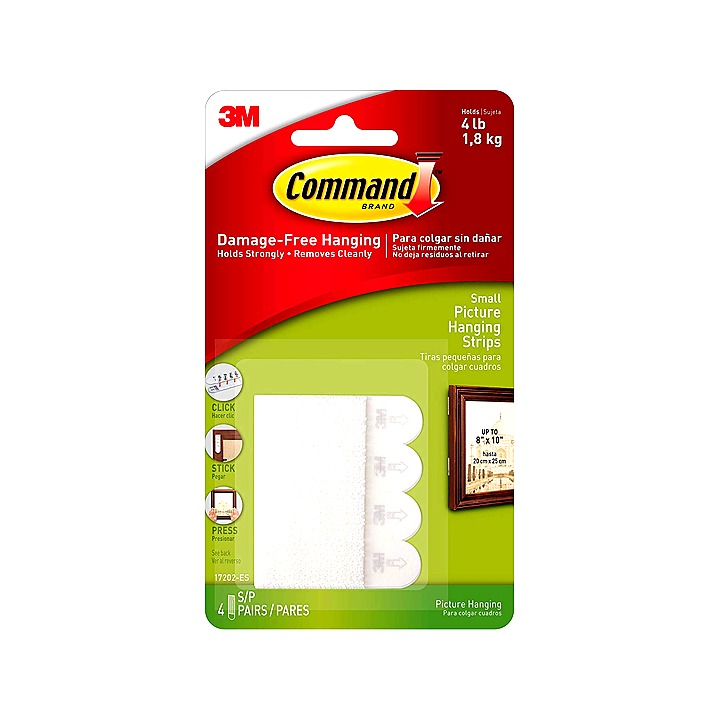 3M Command Medium Picture Adhesive Strips 1.8kg