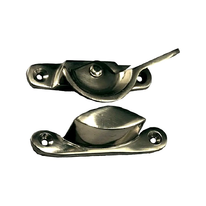 Narrow Fitch Fastener Chrome