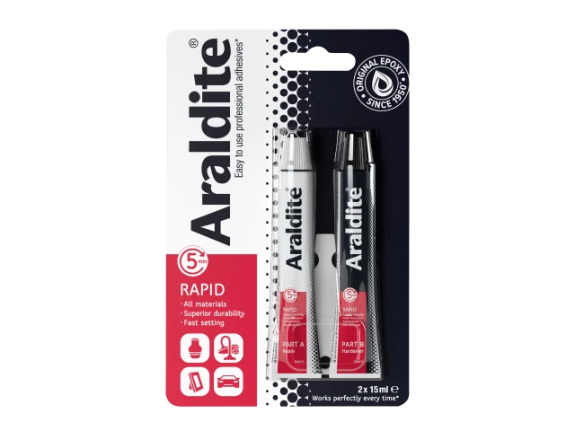 Araldite Rapid 2-Part Epoxy Adhesive Tubes 2 x 15ml