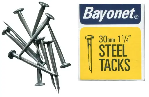 Bayonet Steel Tacks 30mm