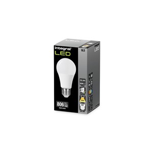 Integral LED 8.8W E27 Screw-in Dimmable Warm White 2700K Frosted Bulb