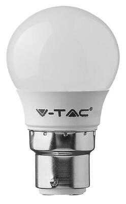 4.5W LED Non-Dimmable Warm White 3000K Frosted Golf Ball G45 B22 Bayonet Bulb