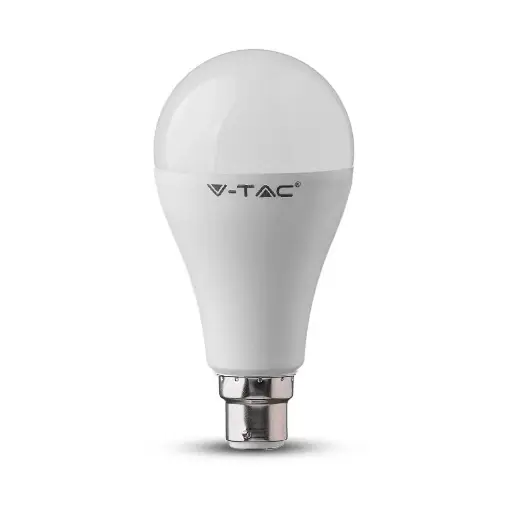 V-TAC LED 9W B22 Bayonet Dimmable Bulb Warm White 3000K Bulb