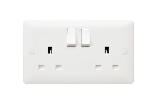 Mk 2G Switched Double Socket