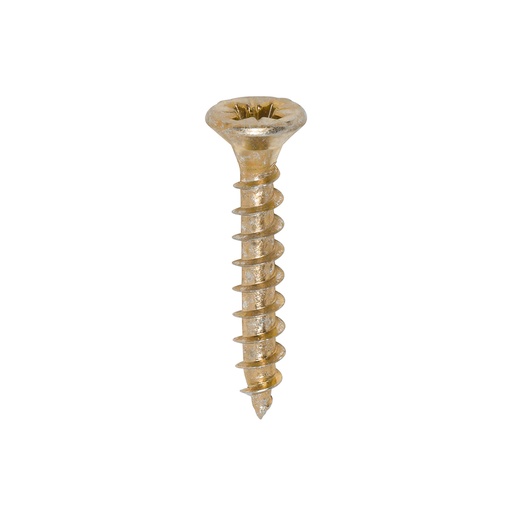 Netherwood Tools 4 x 25mm Gold Screws Approx 40
