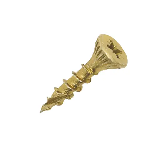 Netherwood Tools 5 x 25mm Gold Screws Approx 40