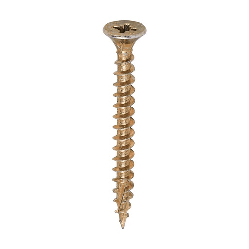 Netherwood Tools 5 x 50mm Gold Screws Approx 25