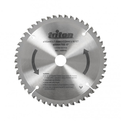 Triton 20mm 165mm Saw Blade