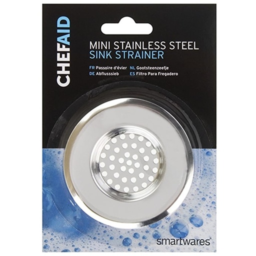 Chef-Aid Mini Stainless Steel Sink Strainer
