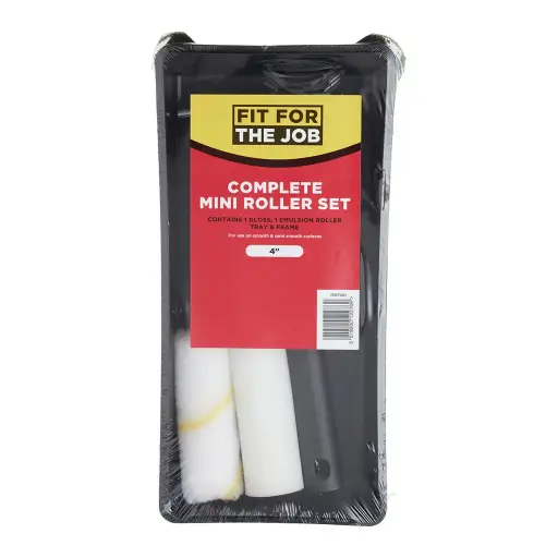 Fit For The Job Mini Roller Set 4"
